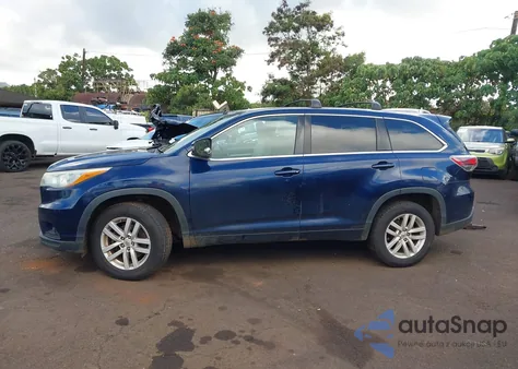 2015 Toyota Highlander Le z USA, uszkodzony, nr VIN 5TDZARFH3FS011313